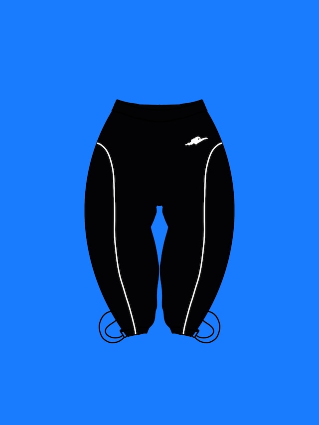 トラックパンツ ブラック