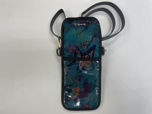 KyuSanKo　スマホショルダー　グリーン　BK（アップサイクル商品）