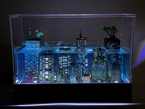 【MASAKI 関 真生】「水没夜景(中)」(Submerged Nightscape/M )