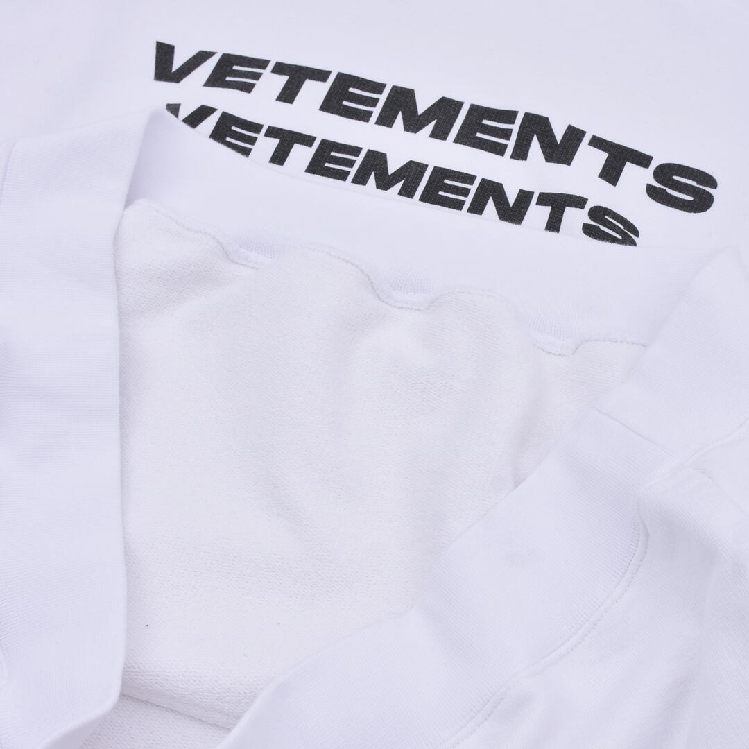VETEMENTS】PYRAMID LOGO HOODIE(WHITE) | AYIN