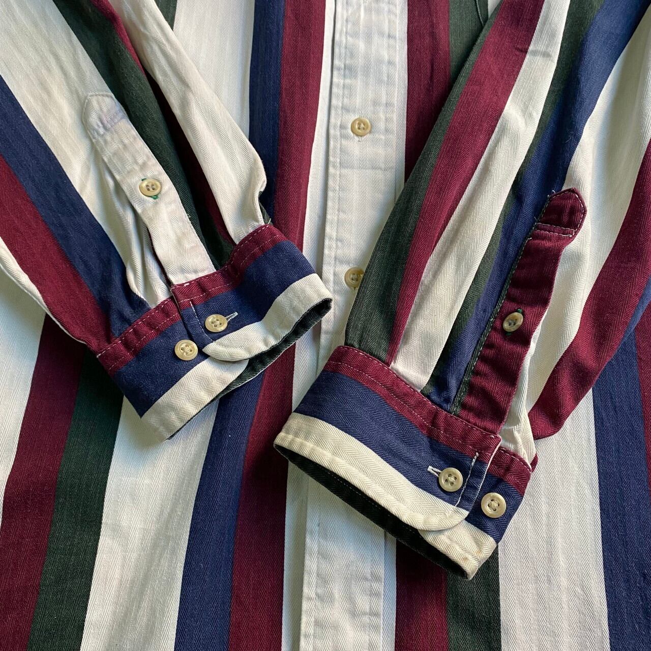 90年代 TOMMY HILFIGER トミーヒルフィガー 長袖 ボタンダウン