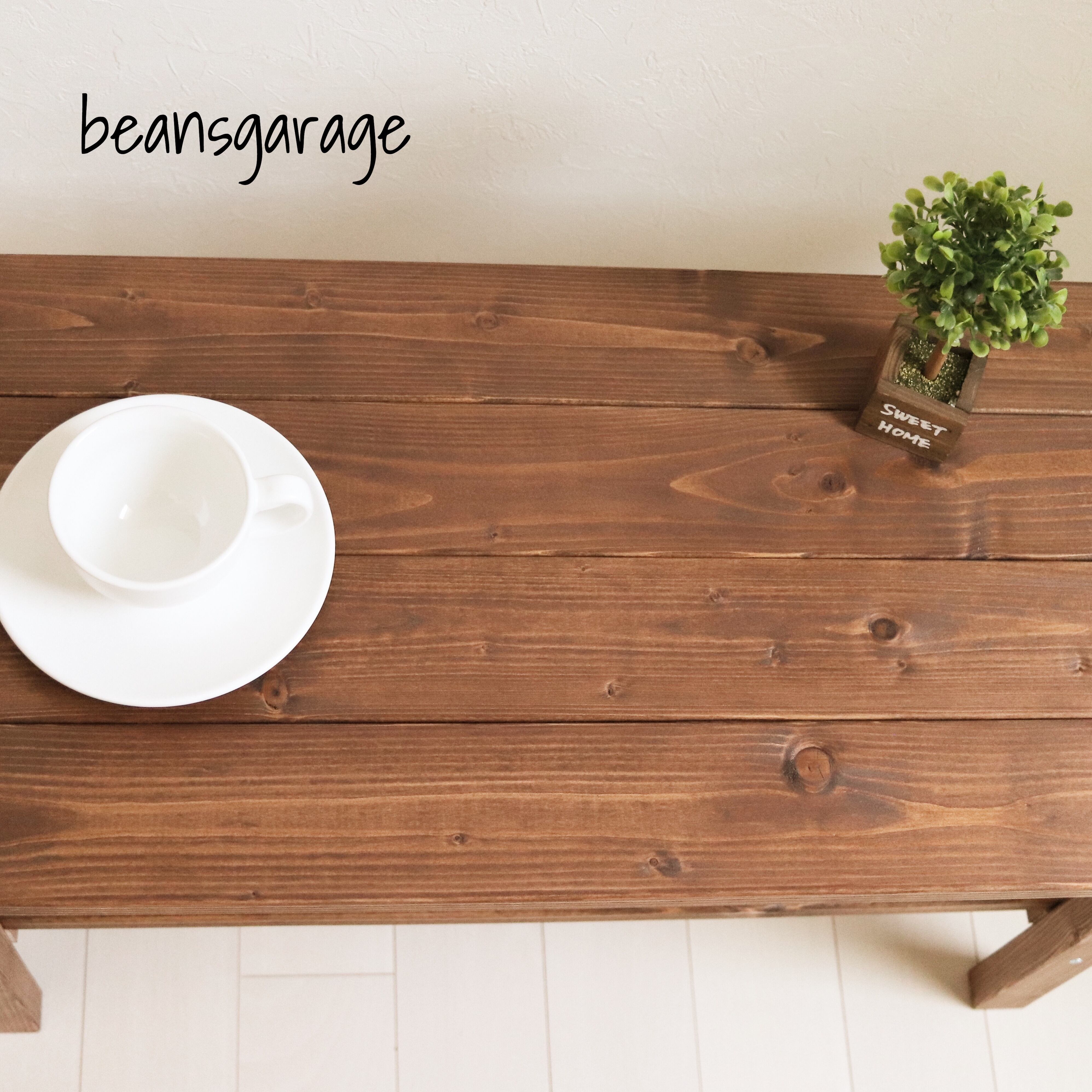 ローテーブル 80×36 無垢材 カフェテーブル コーヒーテーブル