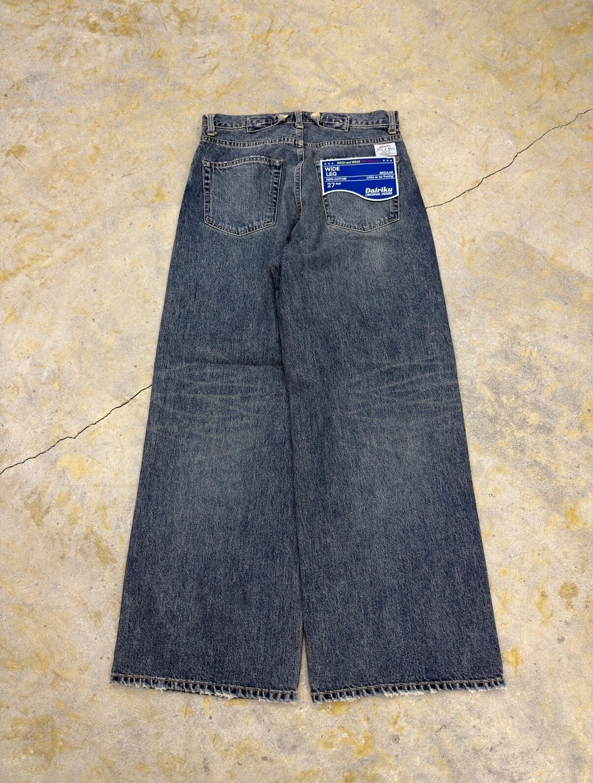 パンツ DAIRIKU wide denipants (27,indigo blue) DAIRIKU wide denipants (27,indigo blue) DAIRIKU (ダイリク) 通販
