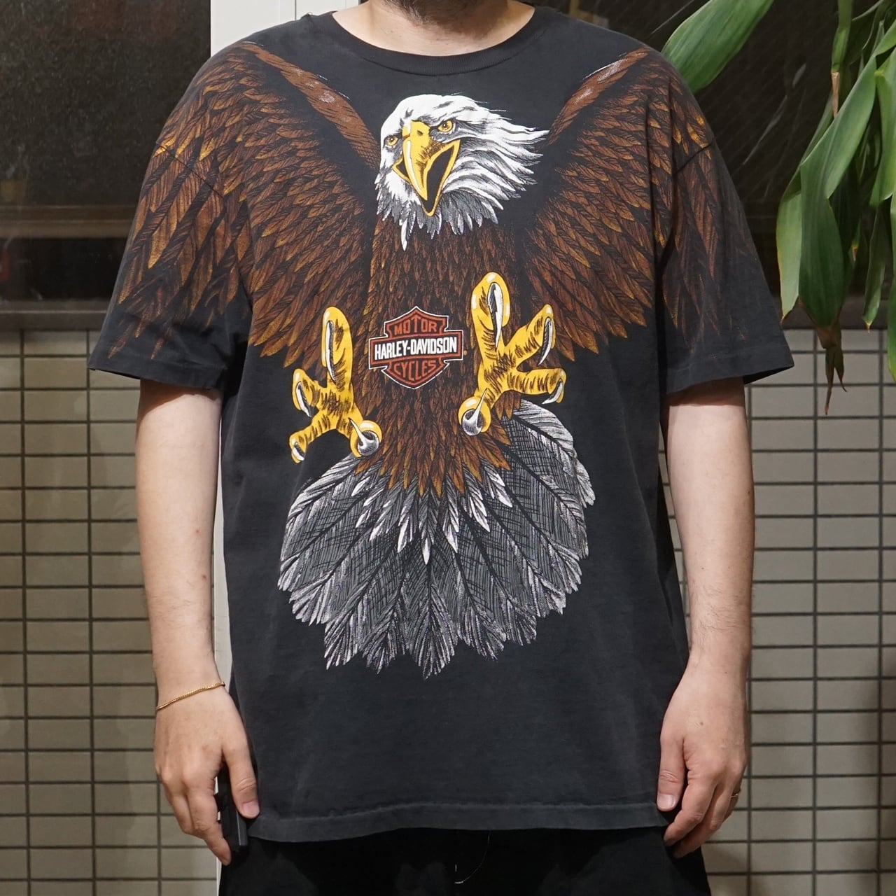 00's West Coast Choppers Devil Spade Red Black S/S 【L】 | JUNK