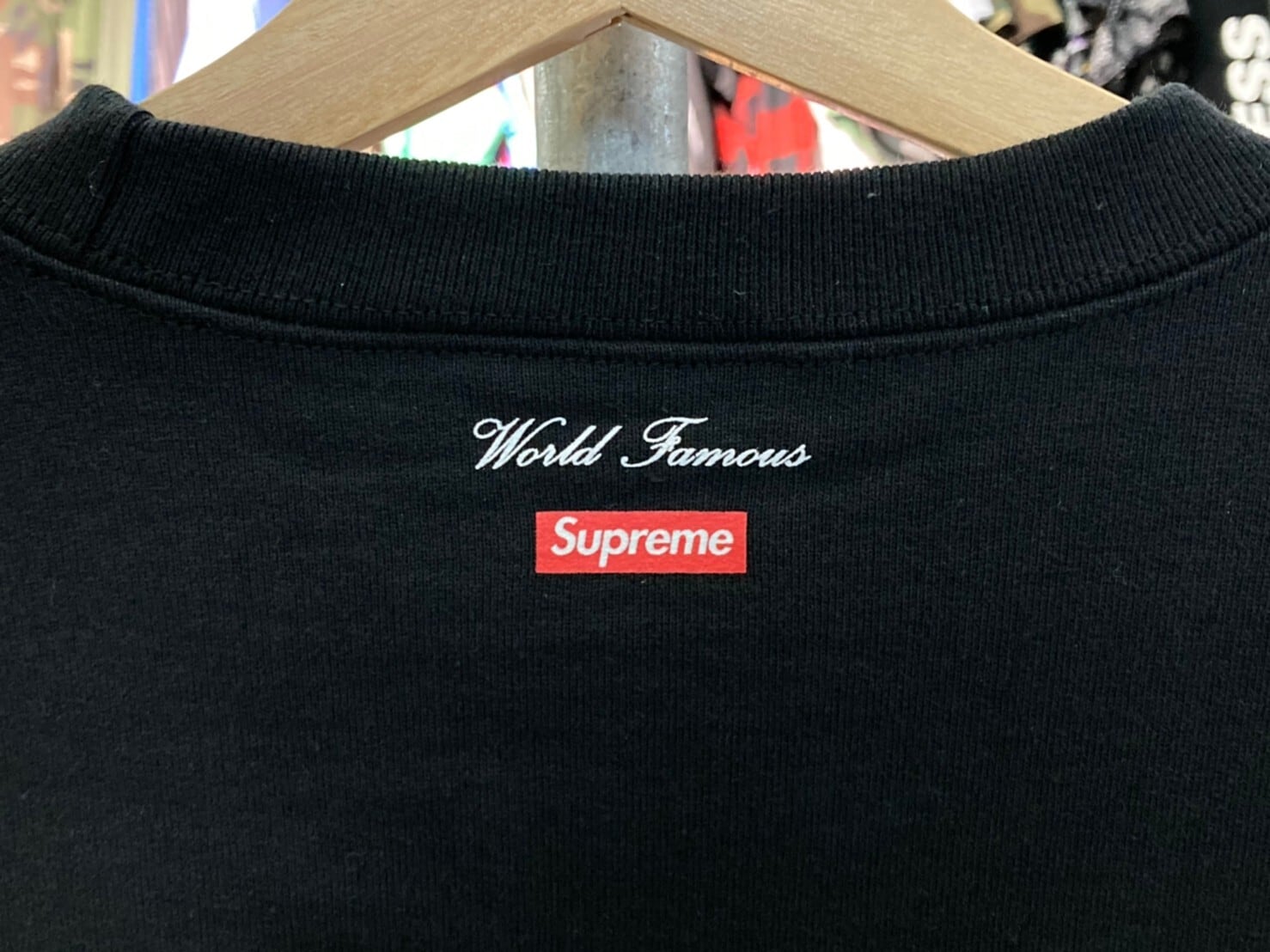 Supreme AERIAL CREWNECK BLACK XL 120KC3836 | BRAND BUYERS OSAKA 