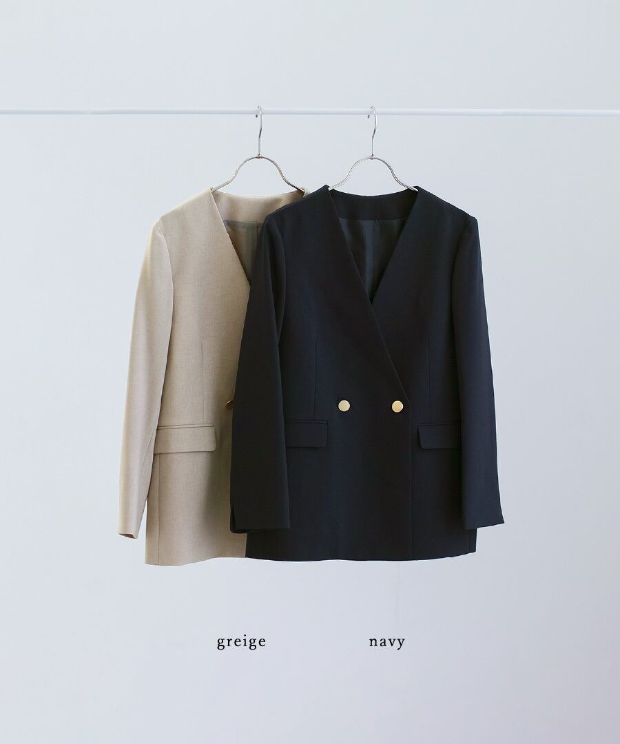 GW緊急企画 ／ 品番限定ゲリラSALE!!【 洗える 】 ツイルノーカラー