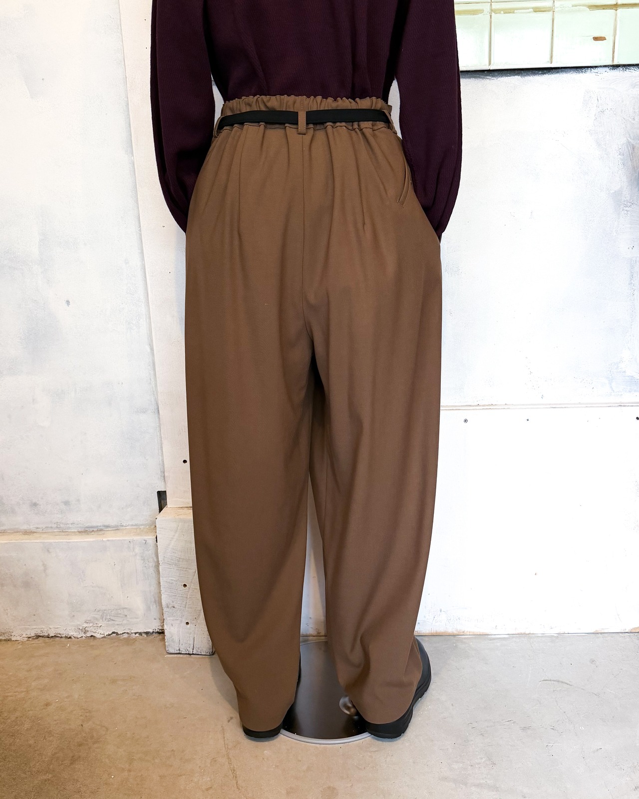 【SIWALY fluid WOMEN】WRAPPED PANTS
