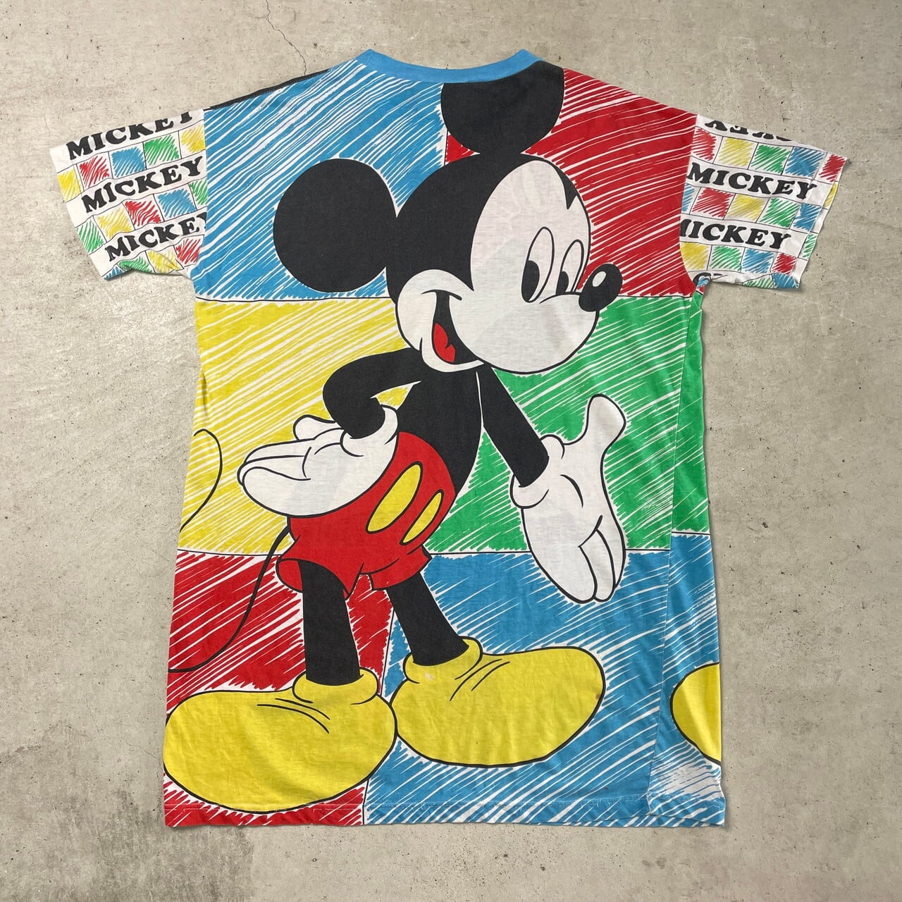80年代 Radcliffe Lingerie DISNEY ミッキーマウス ロング丈 Tシャツ