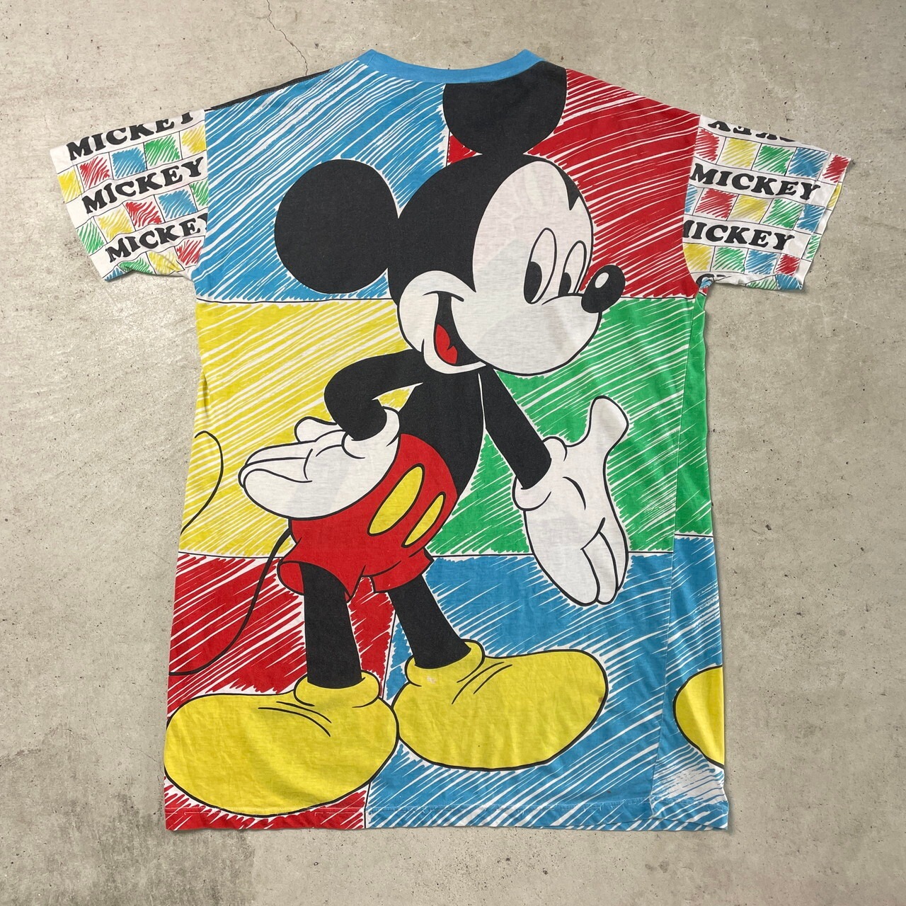 80年代 Radcliffe Lingerie DISNEY ミッキーマウス ロング丈 Tシャツ 