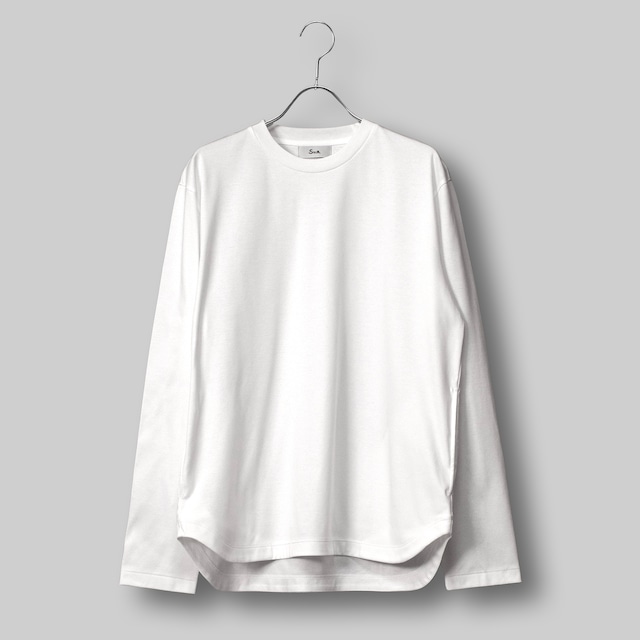 アルビニT スムース ロングスリーブ クラシック / Albini T Smooth LS Classic #WHITE