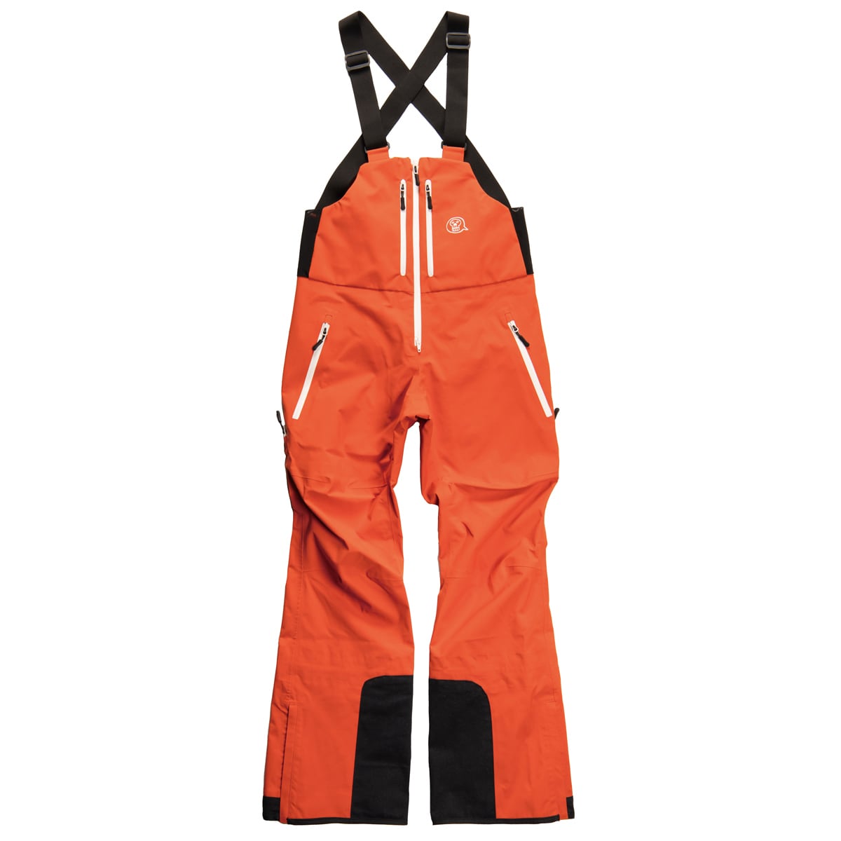 2021-2022unfudge snow wear // SMOKE BIB PANTS // ORANGE | unfudge ONLINE  STORE