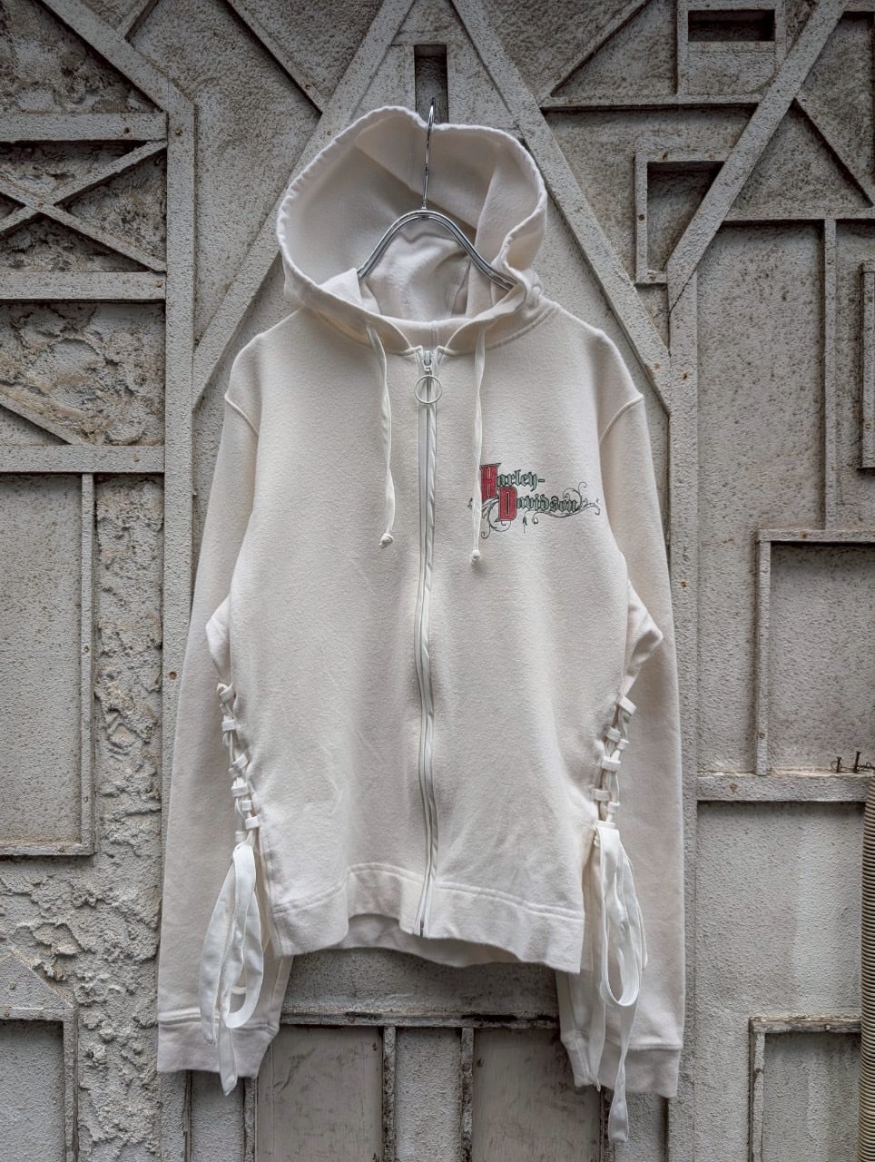 "HARLEY DAVIDSON" zip up hoodie