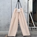 Gurank “ 14/2 LW baggy pants ( Beige-Blue )”