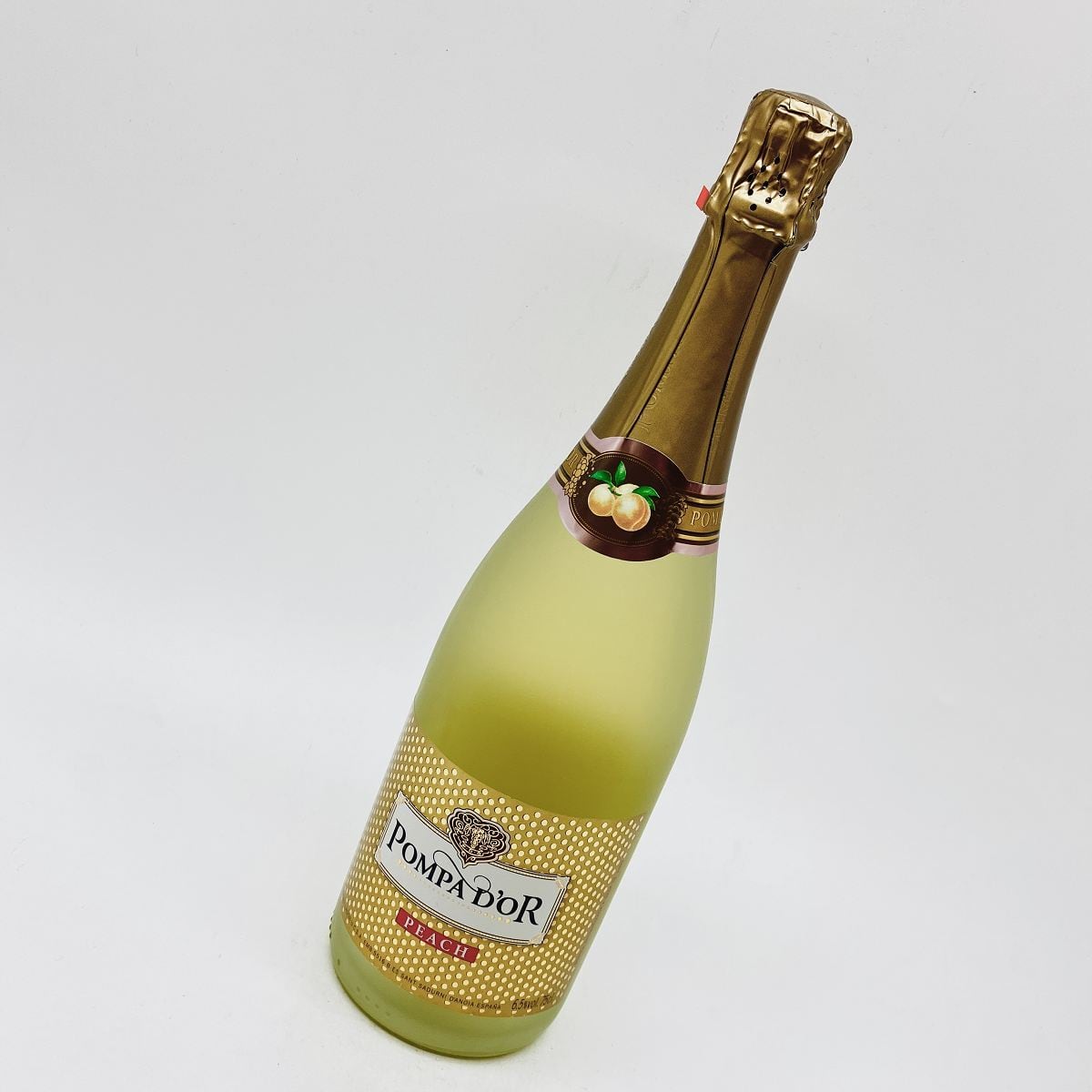 ポンパドール ピーチ 750ml スペイン やや甘口 スパークリング POMPA D