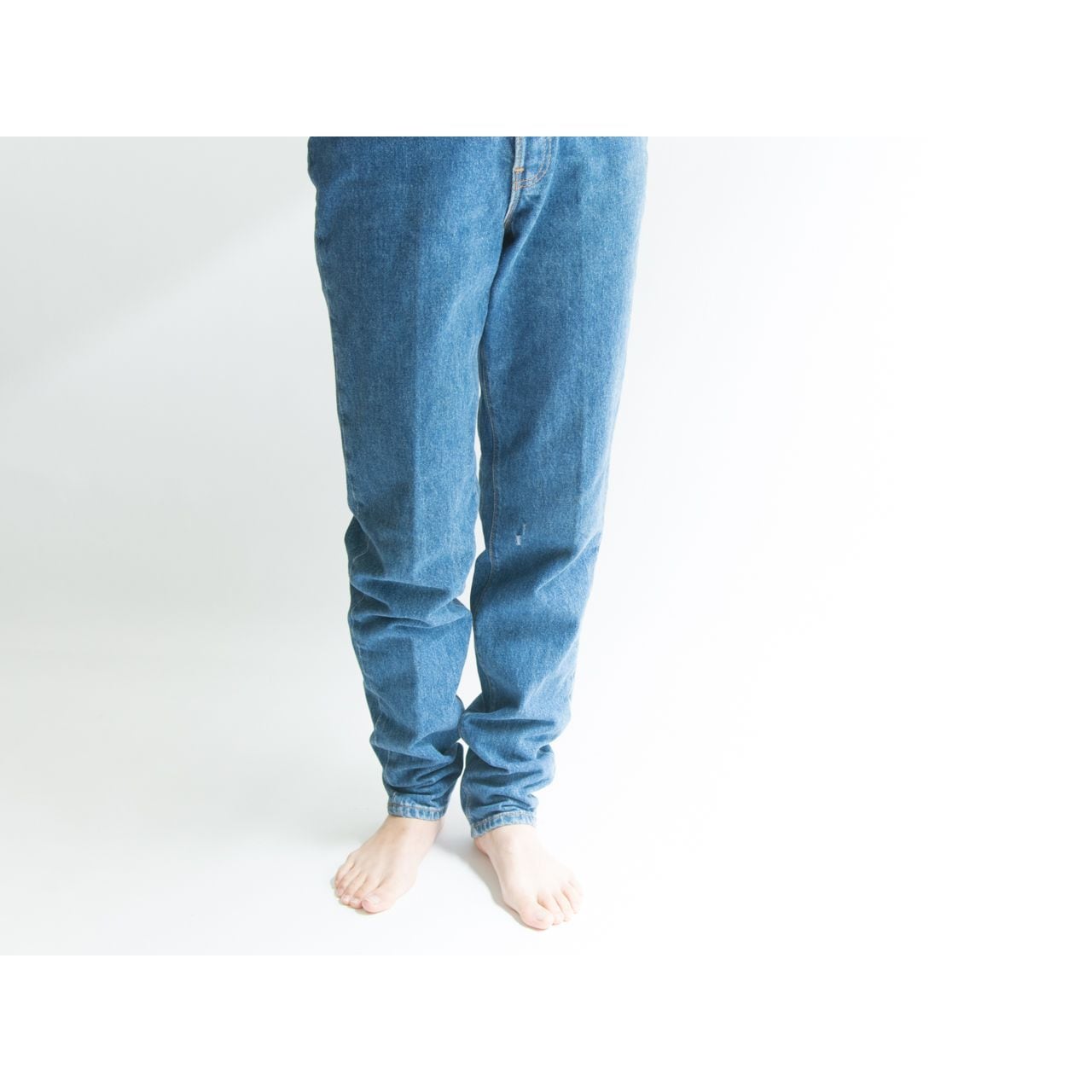 LEVI'S 501 IRREGULAR】Made in U.S.A. 90's high waist tapered denim