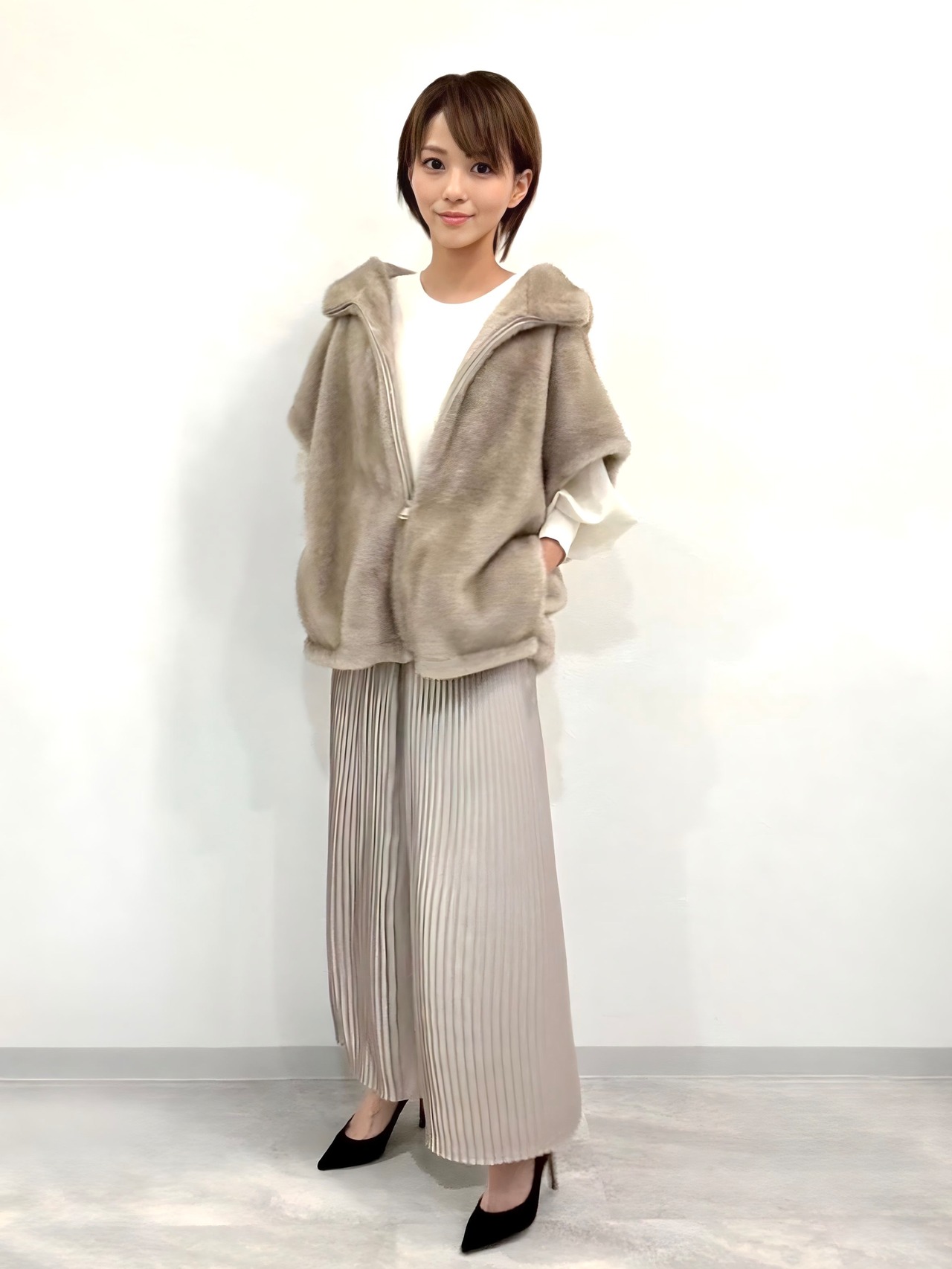 袖ボリュームブラウス