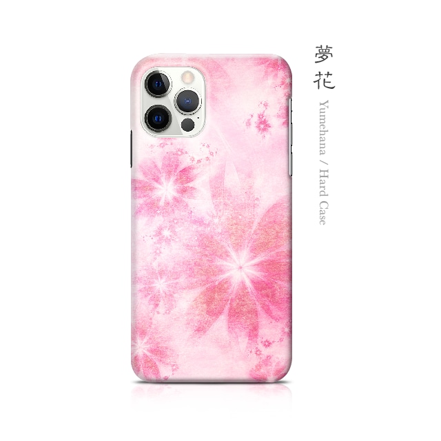 夢花 - 和風 iPhoneケース