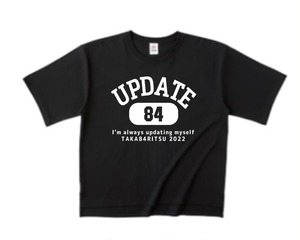 UPDATEビッグシルエットTシャツ(ブラック)残りわずか！