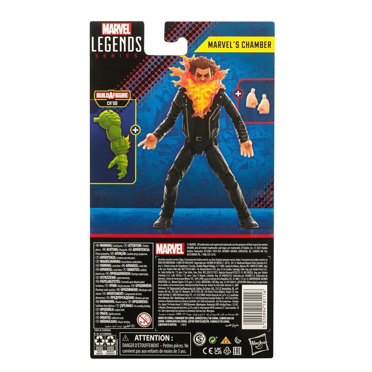 マーベルレジェンド X-MEN チェンバー 6インチ アクションフィギュア