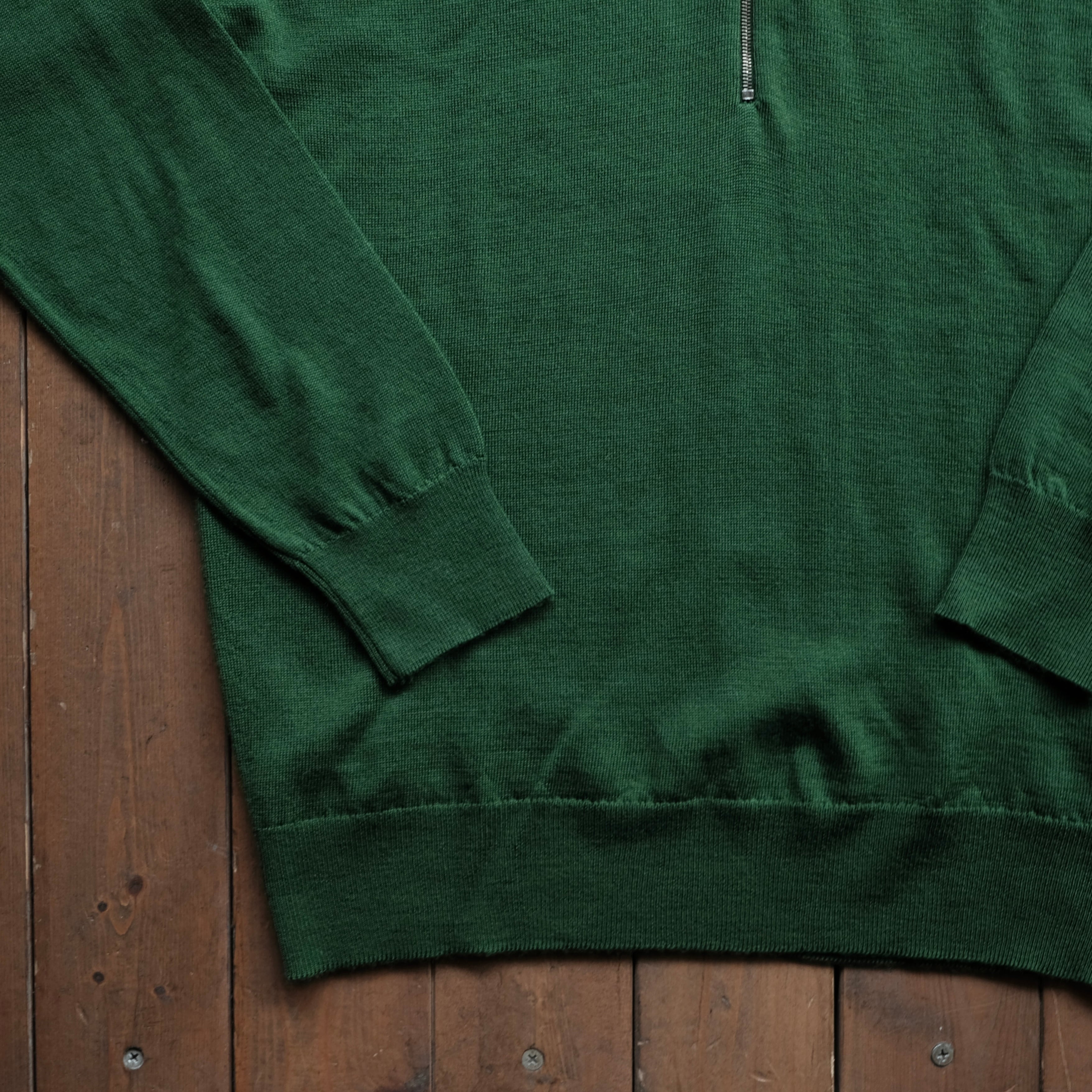 90s JOHN SMEDLEY DEAD STOCK GREEN POLO SHIRT | safarionline