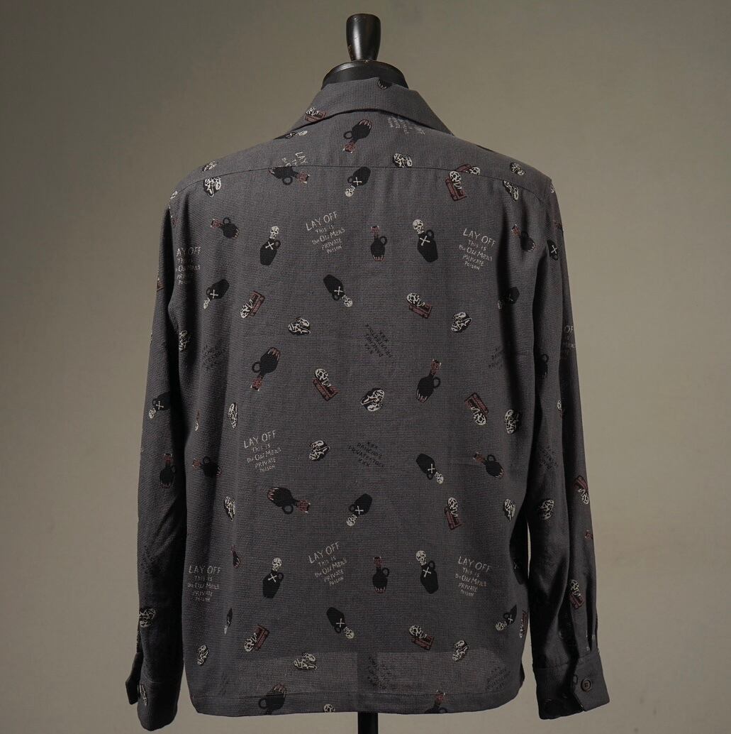 GANGTERVILLE】ギャングスタービル POISON - L/S SHIRTS (BLACK