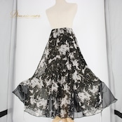 社交ダンス 衣装 スタンダード スカート レッスンウェア 女性用 レディース オールシーズン ブラック系 ホワイト系 lilicoj ゴールド系 社交ダンス スカート オールシーズン 黒白ゴールド おしゃれ 可愛い シフォン素材 パーティー フェスティバル ダンスレッスン 楽器演奏 レッスンウェア 女性用 おすすめ 伸縮性 お手入れ簡単 おしゃれダンスウェア