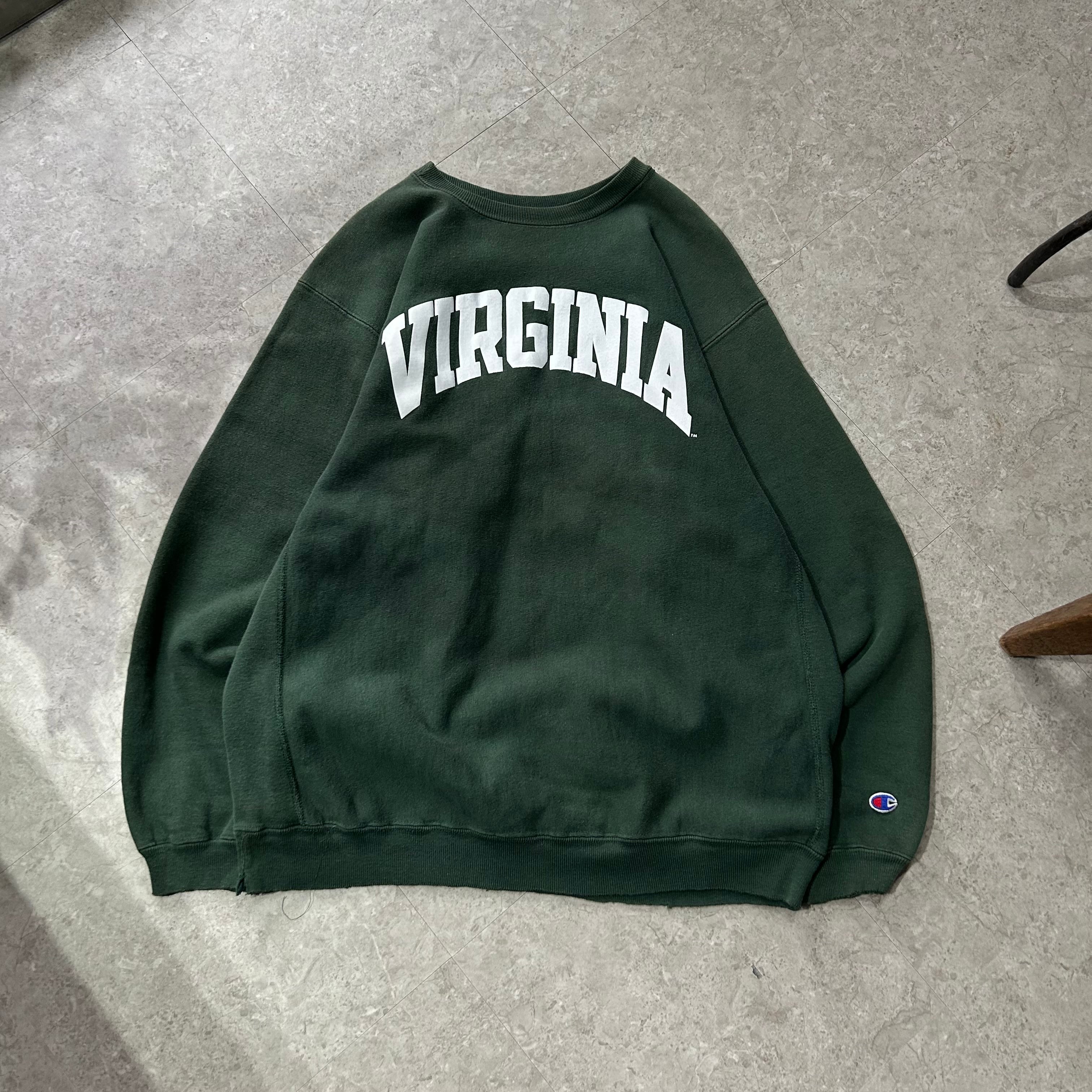90s Champion " VIRGINIA " R/W sweat【仙台店】