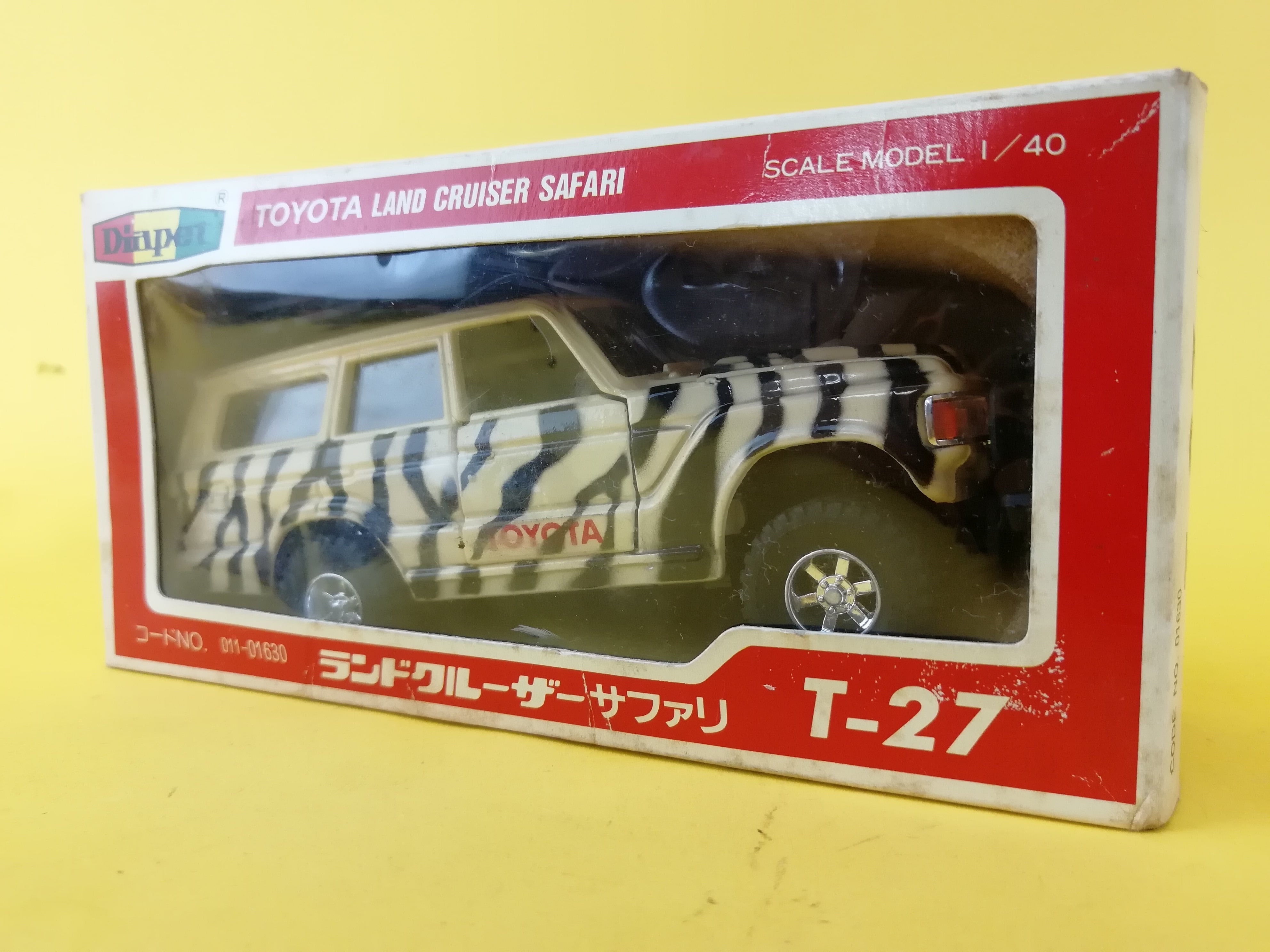 ヨネザワのミニカー ダイヤペット 1/40 T-27 トヨタ ランドクルーザーサファリ | トイズキング レトロ館 powered by BASE