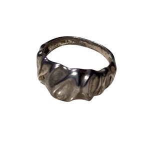 vintage silver abstract ring