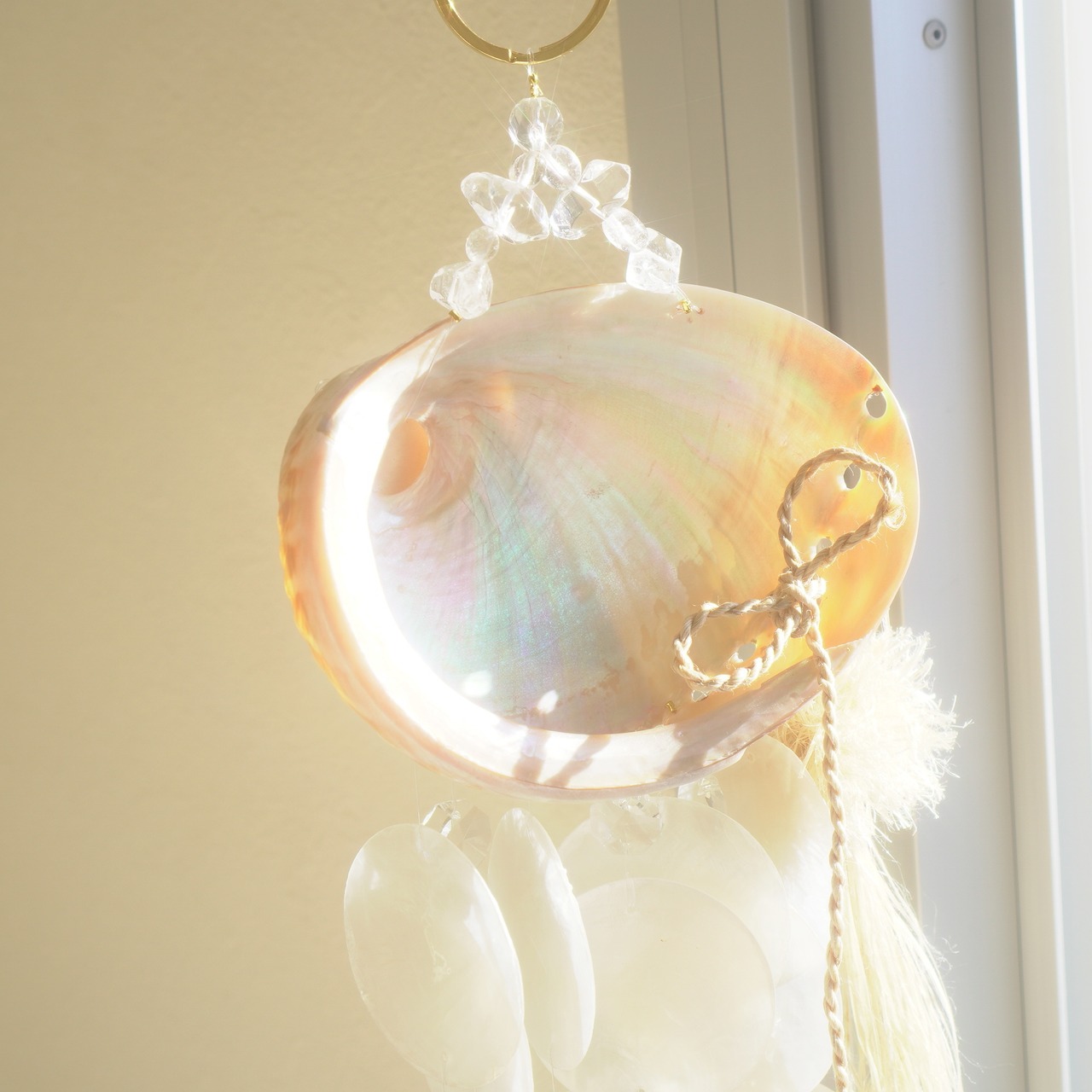 Origin Water Chime ✧ 2 Pink Beige / 起源の水の光と音 / Ocean Origin Light