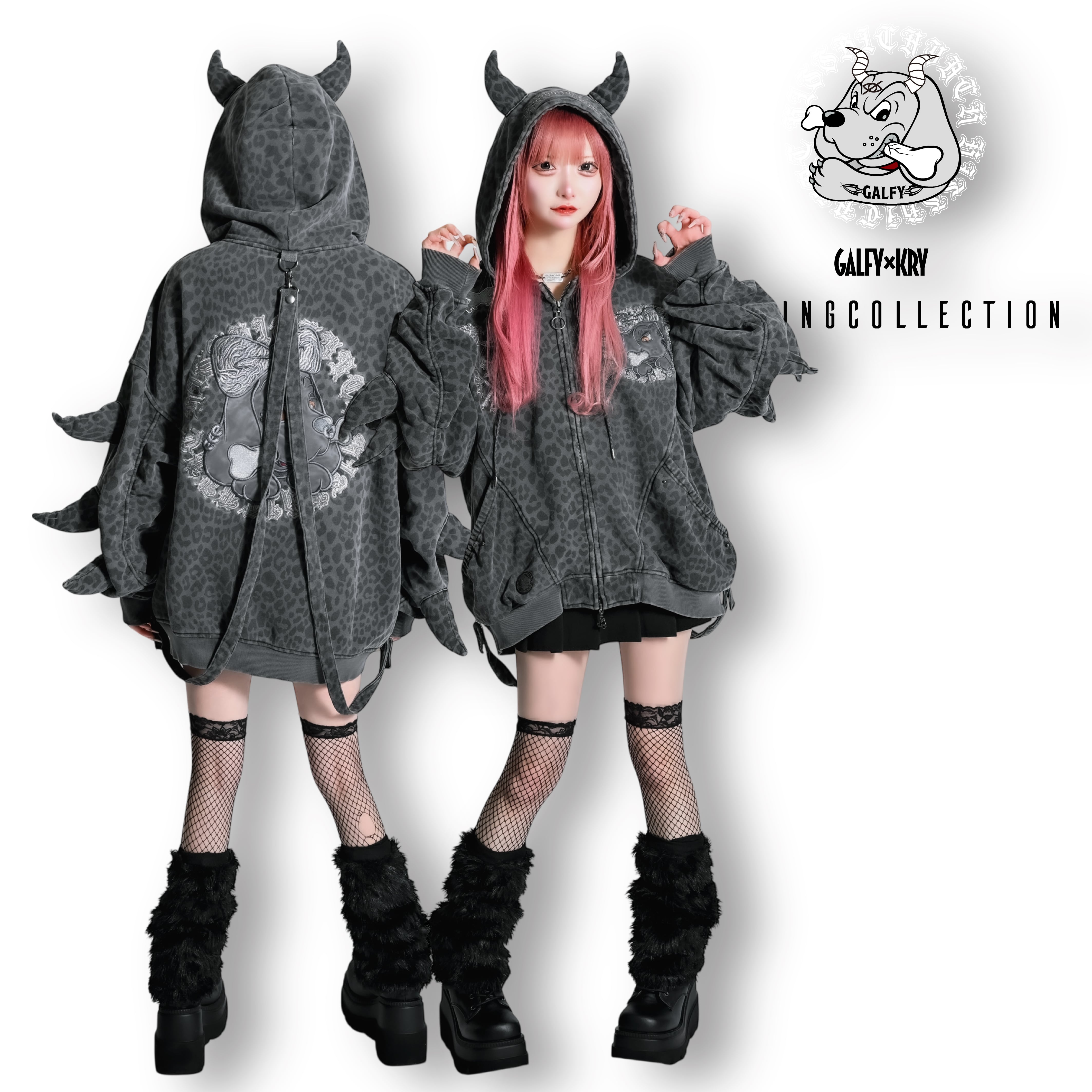 予約】「トゲトゲツノパーカー」 | KRY clothing
