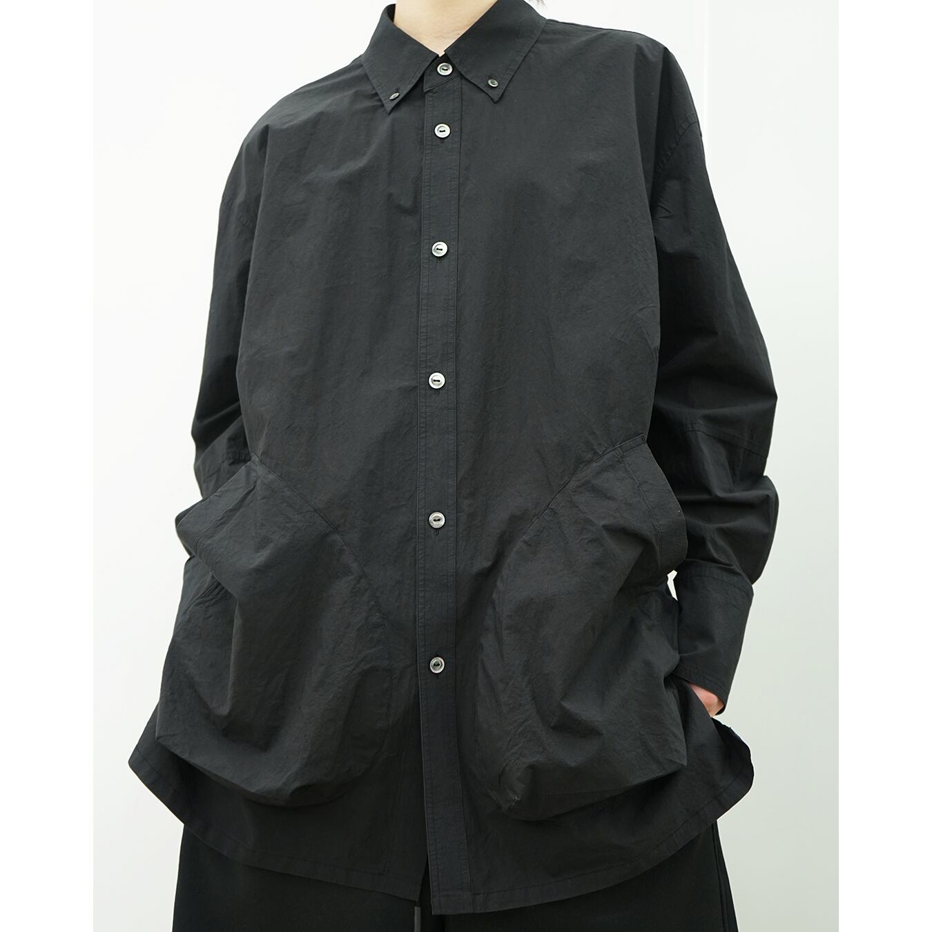 Nomàt] (ノマット) 25SS N-B-09 Accordion pocket shirt | Clique