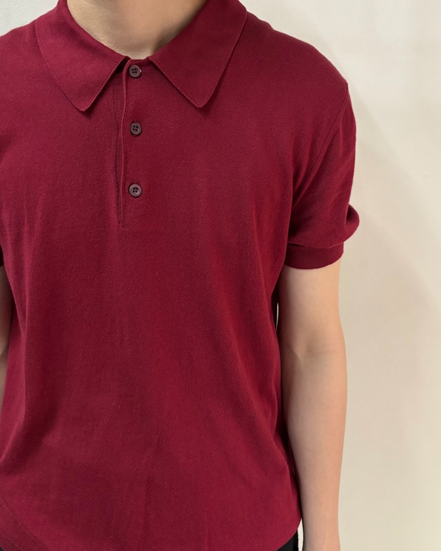 【2018's PRADA】summer knit basic polo