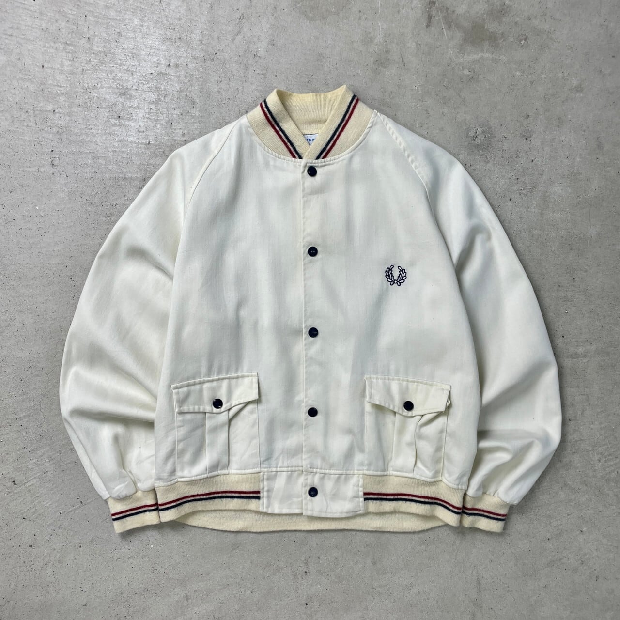 80年代 FRED PERRY フレッドペリー コットンブルゾン スポーツ 