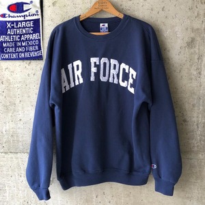 XZ773 90s Champion チャンピオン USAF スウェット XL