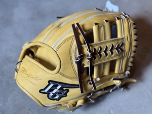 己極シリーズ2025モデル【Hi-GOLD】硬式用グローブ　内野手用　Bゴールド