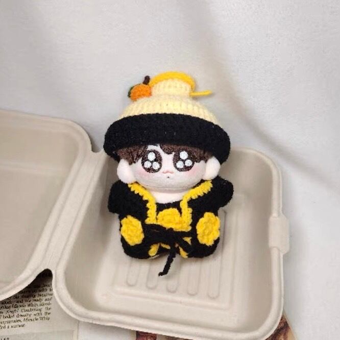 11カラーバケットハットちびぬい】バケハ ぬい服 15㎝ぬいぐるみ 20