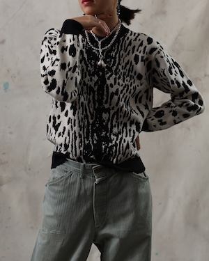 Lanvin / Animal Pattern Knit