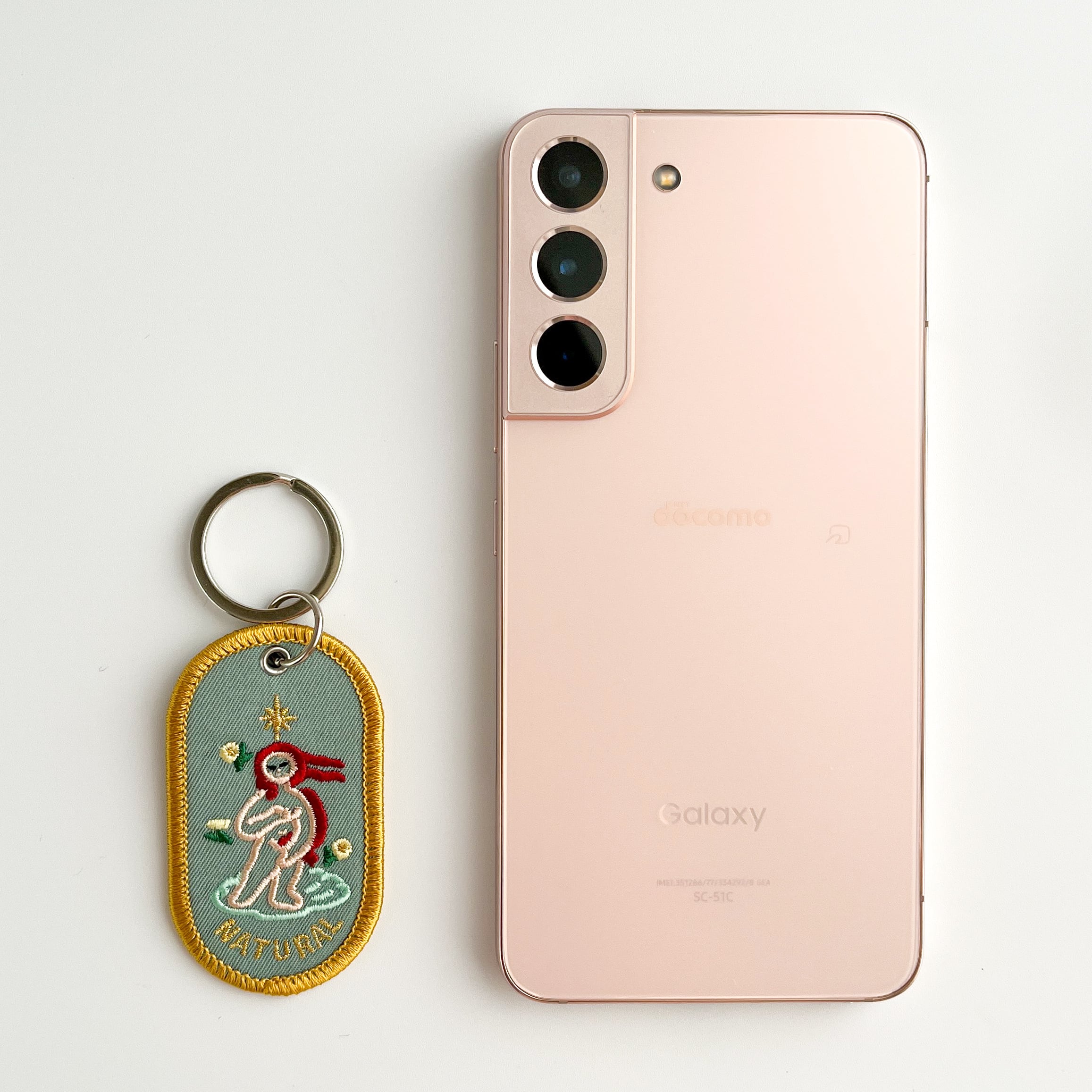 ボッティチェリ 2/8b PairKeyRing ART MUSEUM 「NATURAL」 | hmm, by