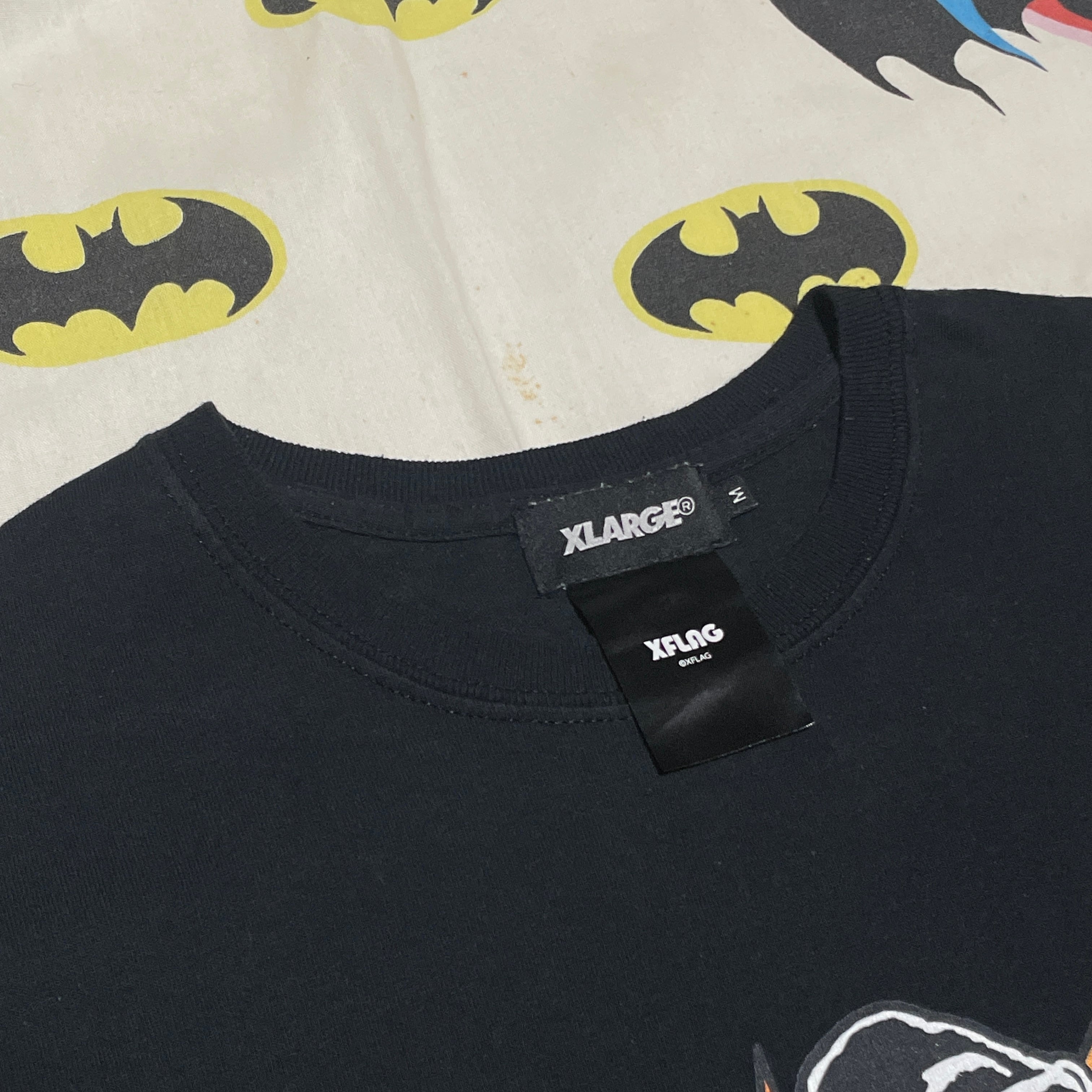 X-LARGE エクストララージ Tシャツ モンスト コラボ 黒 ブラック
