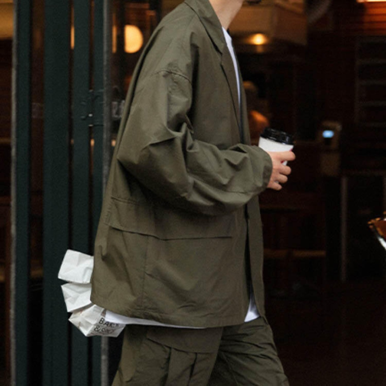 薄手カジュアルジャケット　MT0190031