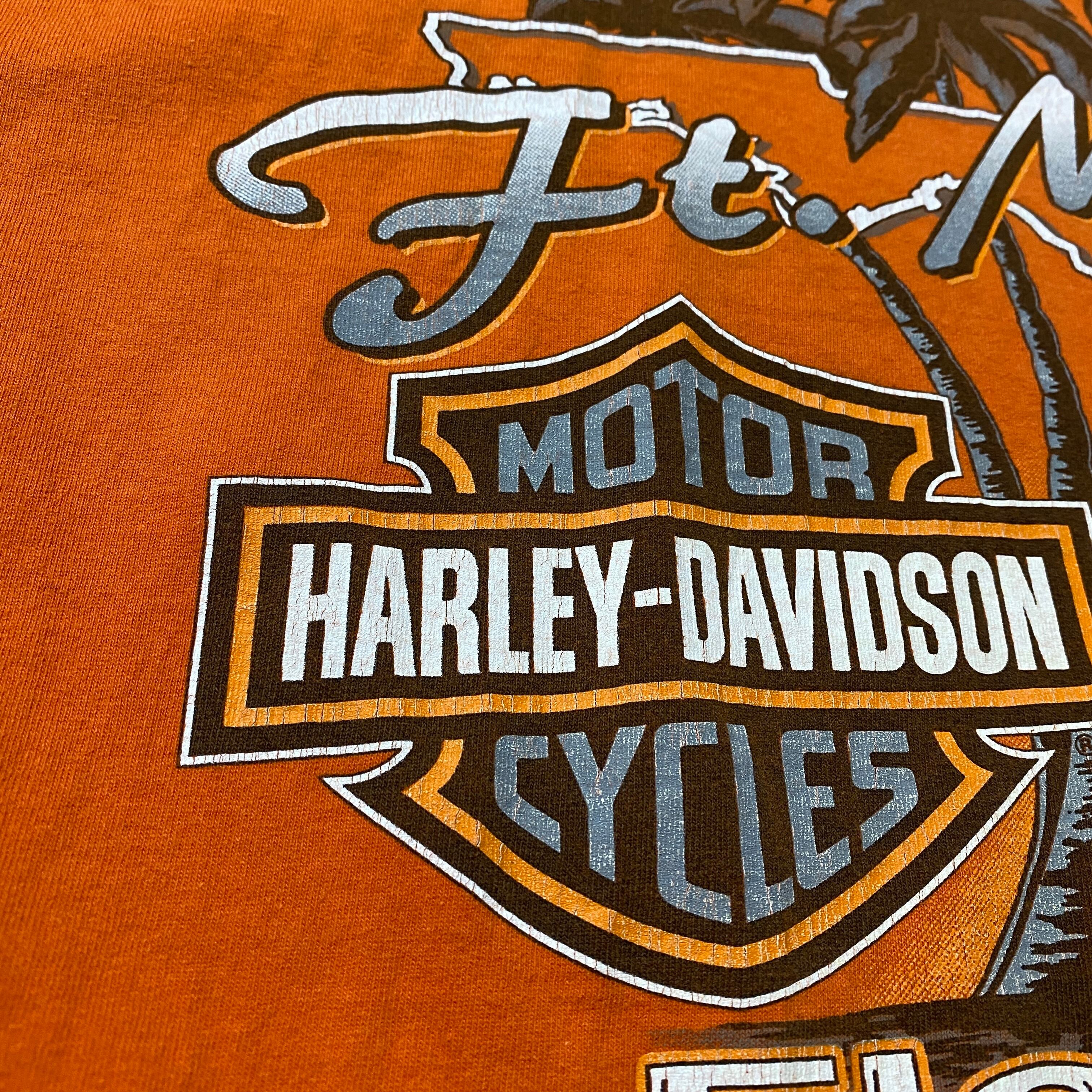 USA製Harley-Davidson ハーレーダビッドソン 両面プリント 3XLサイズ