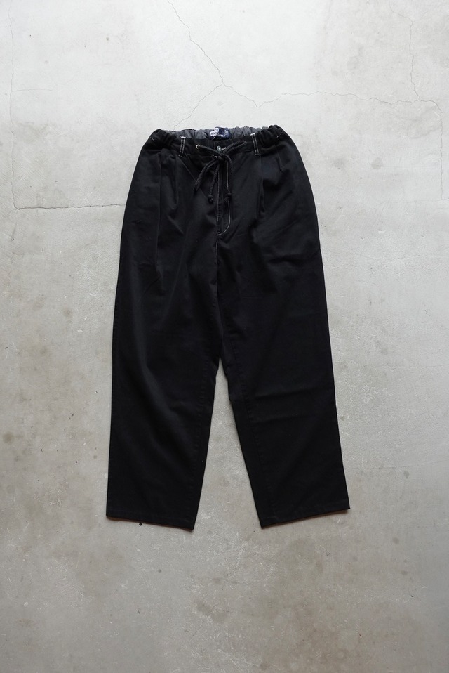 Remake polo chino (後染めブラック)