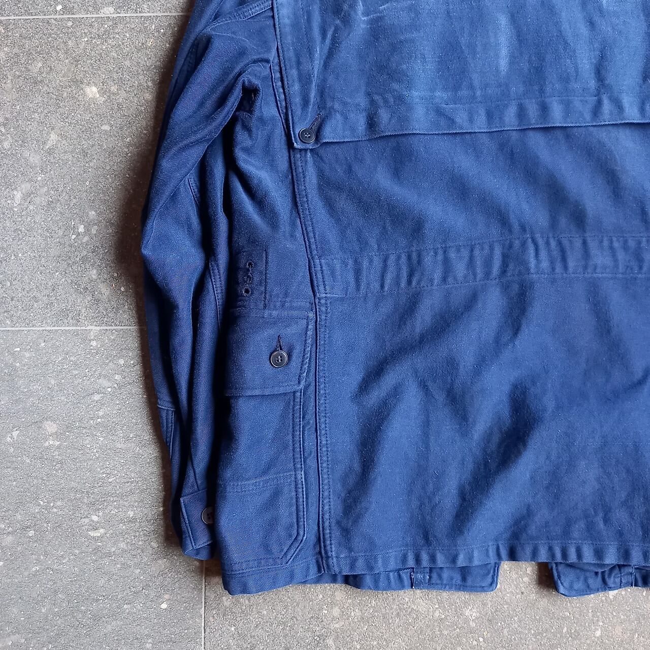 50's~60's ドイツ軍 モールスキン ロガージャケット 民間防衛仕様 used