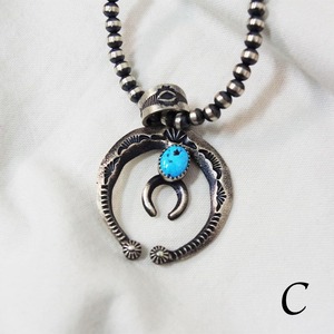 【INDIAN JEWELRY(インディアンジュエリー)】Navajo NAJA Necklace by KEVIN BILLAH ナバホ ナジャネックレス ケヴィン・ビラー作