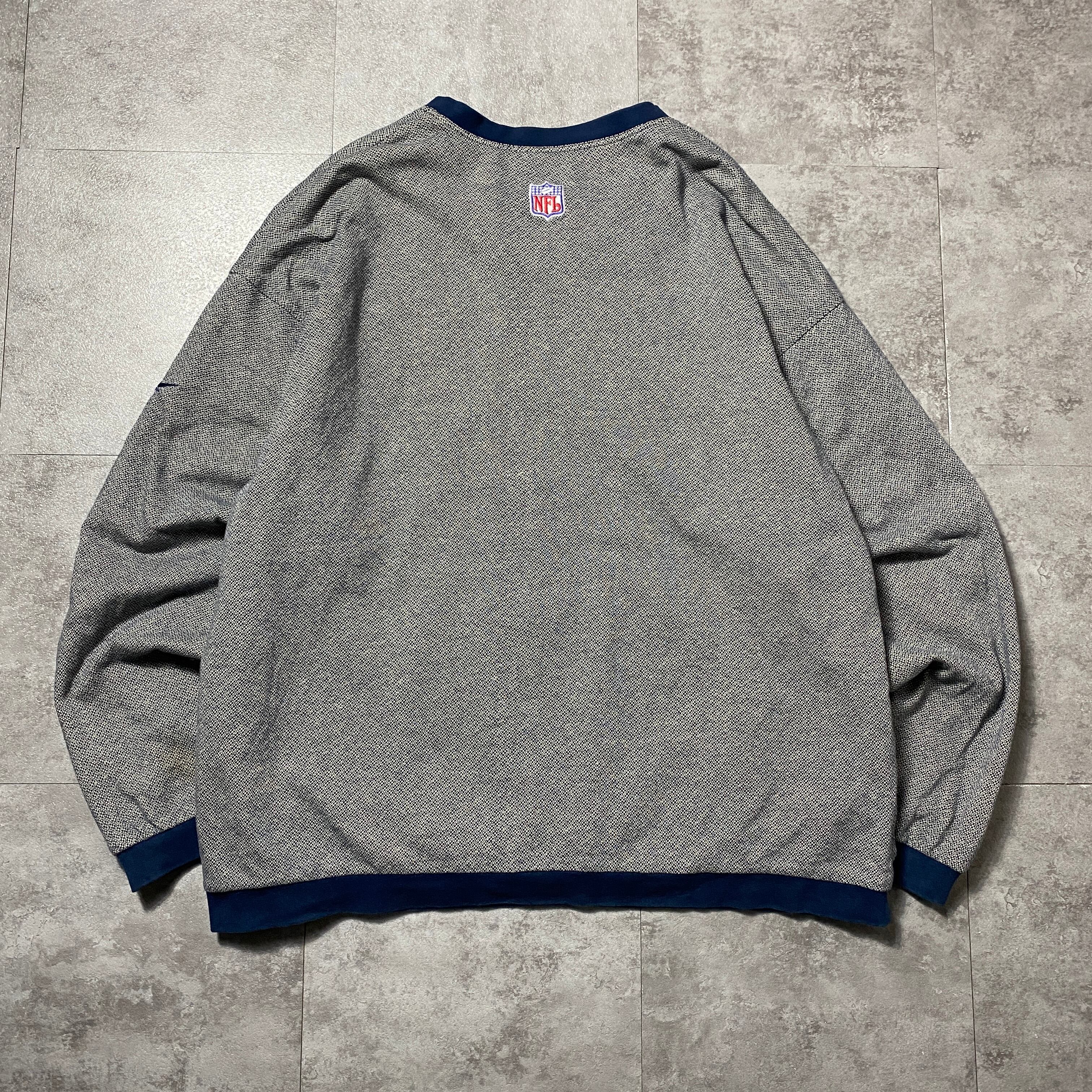 リーボック　NFL ダラスカウボーイズ　プルオーバーゲームシャツ　ドローコード付 Reebok - リーボック NFL ダラスカウボーイズ プルオーバー