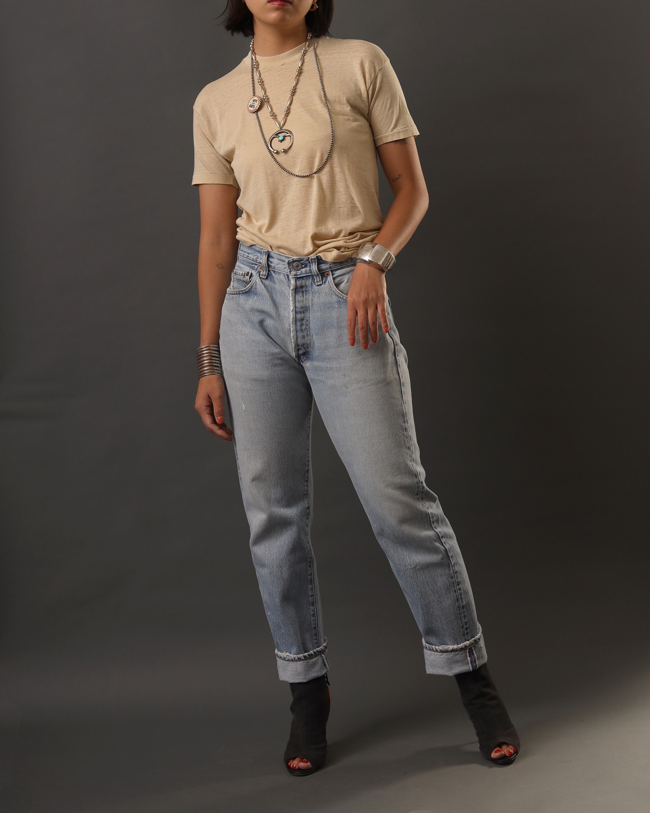 1980's Levi's / Straight Denim Pants - 501 RL - 3