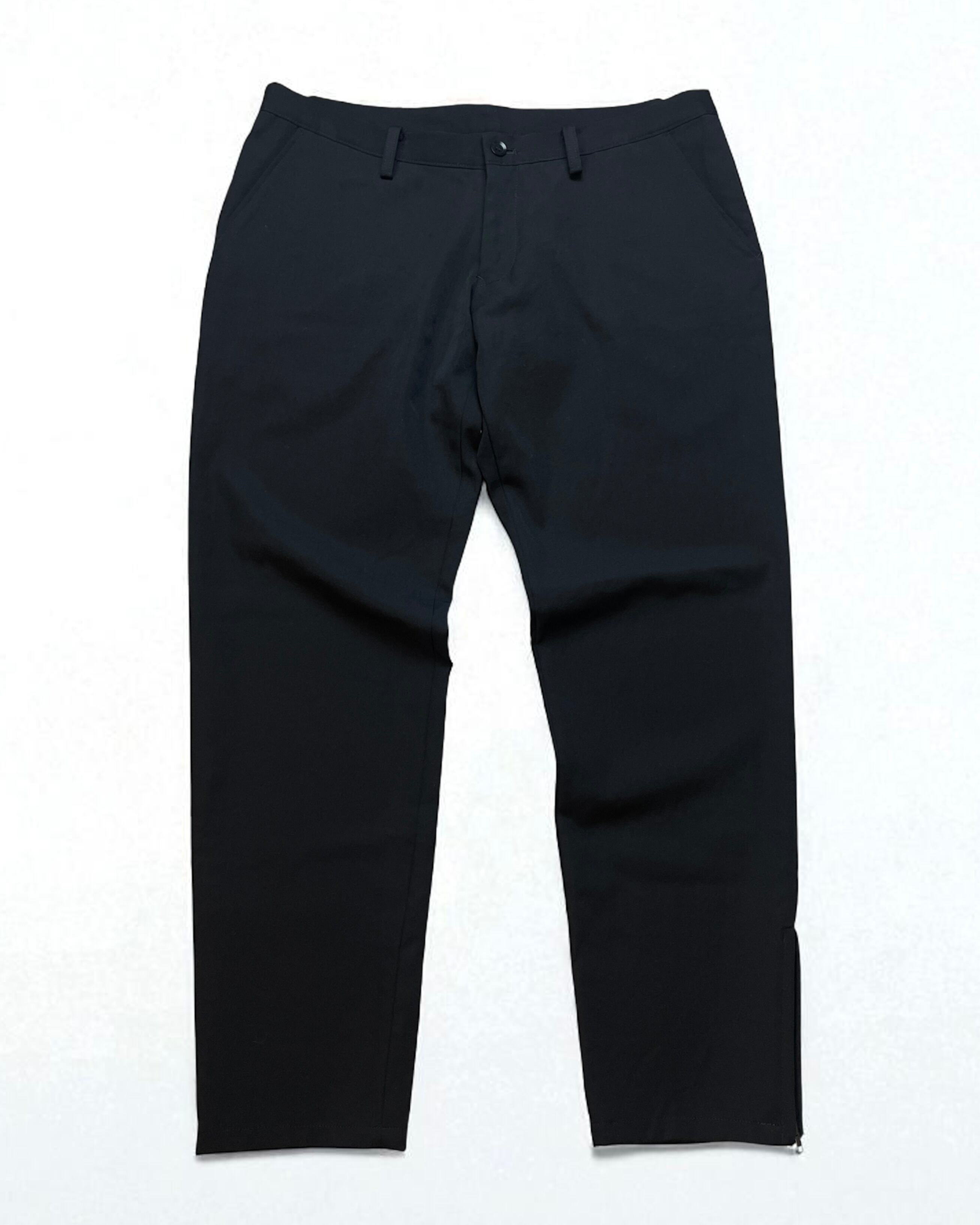 Yohji Yamamoto - Wool Gabardine Zip-Hem Slim Pants