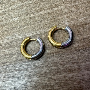 ［送料無料］bicolor ring piercing