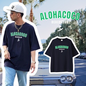 2023 SURFCOCO ビッグシルエットTEE〈ネイビー〉